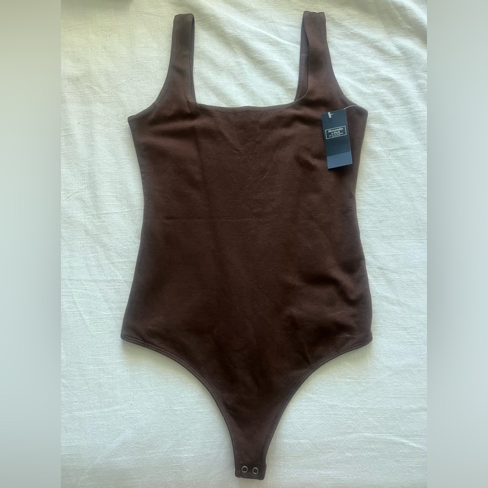 Brown Abercrombie Bodysuit
